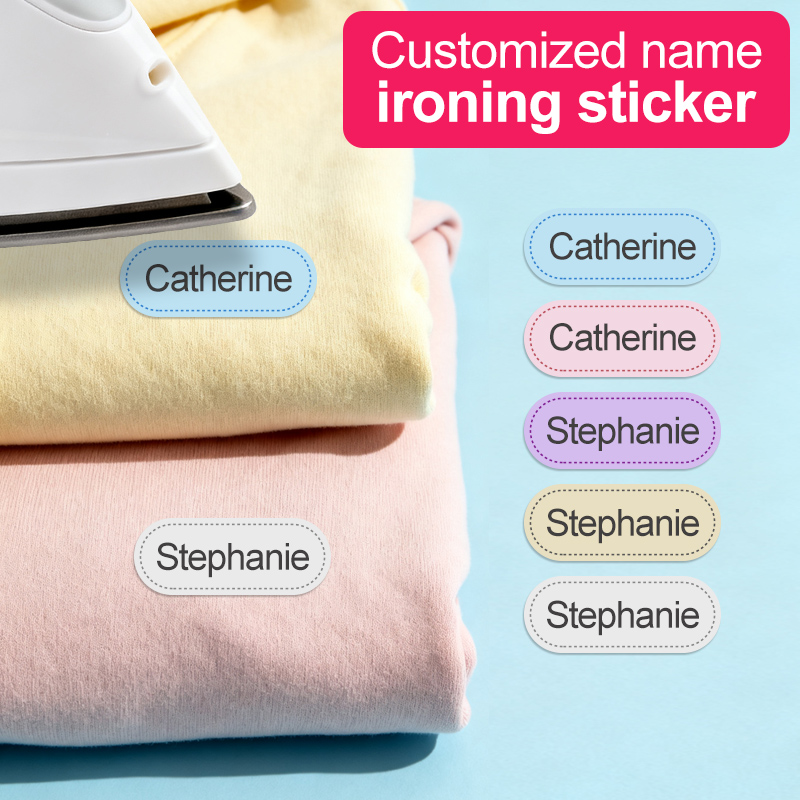 Sewing Label - ملصقات خياطة مخصصة للملابس والزي المدرسي،