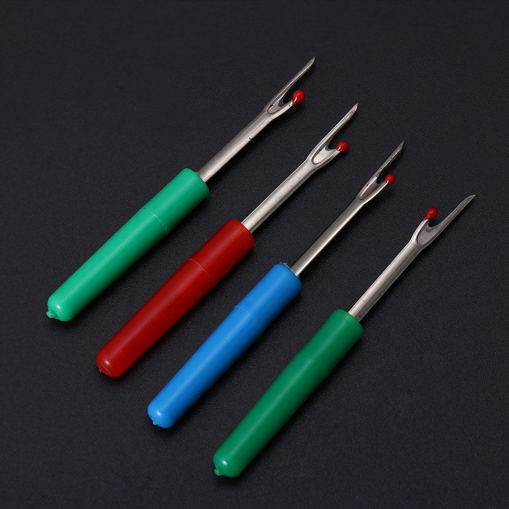 Seam Ripper Tool - 4 قطعة مقبض بلاستيكي حرفة قطّاعة
