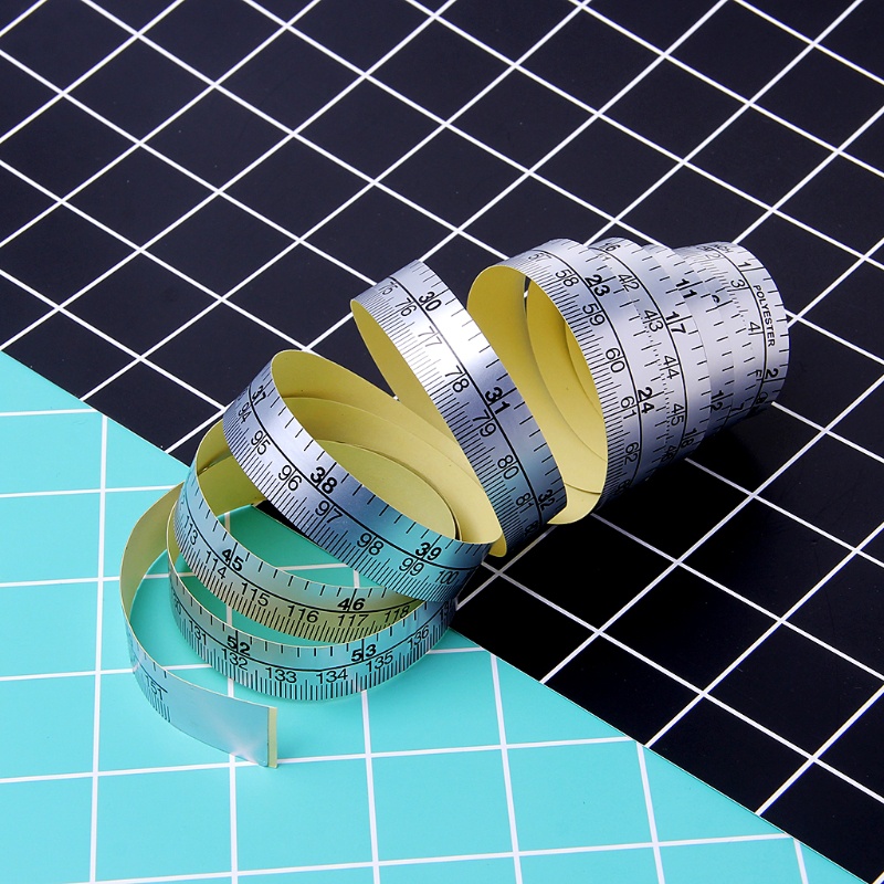 شريط قياس فينيل ذاتي اللصق ، م - مراجعة Sewing Label وسعره