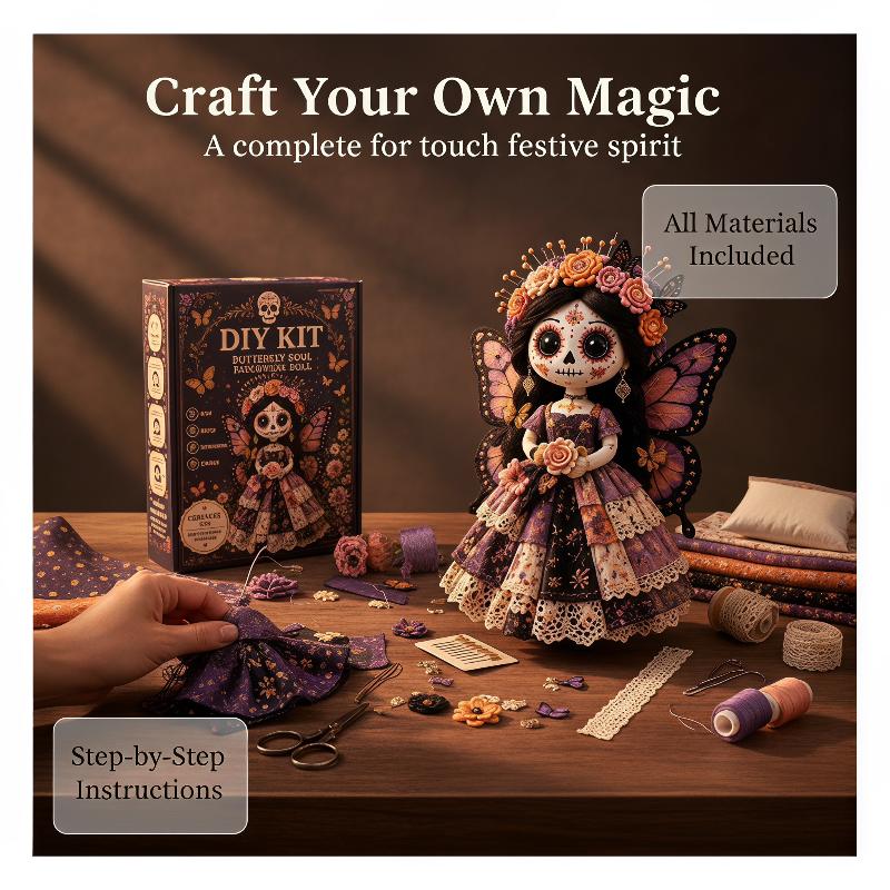 طقم دمية جديدة للحياكة اليدوية - مراجعة Textile Sewing Kit وسعره