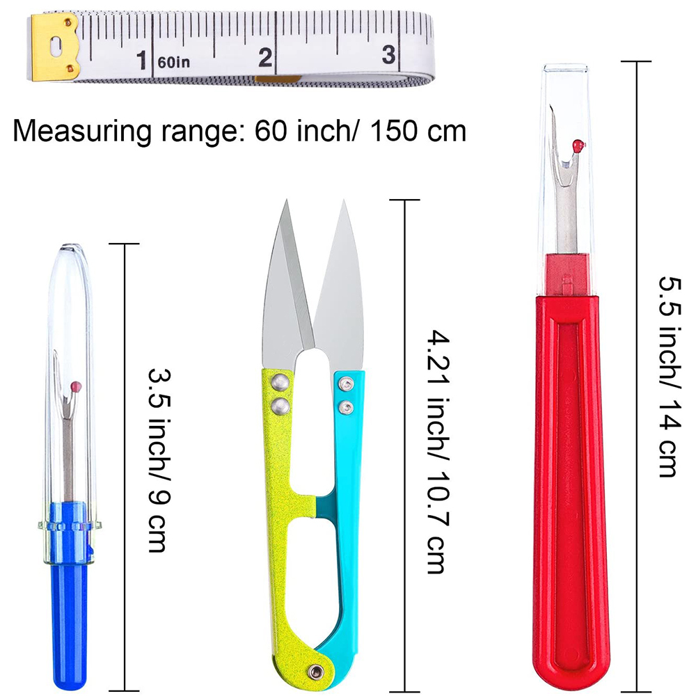 7 قطعة الخياطة التماس الممزق ع - مراجعة Seam Ripper Tool وسعره