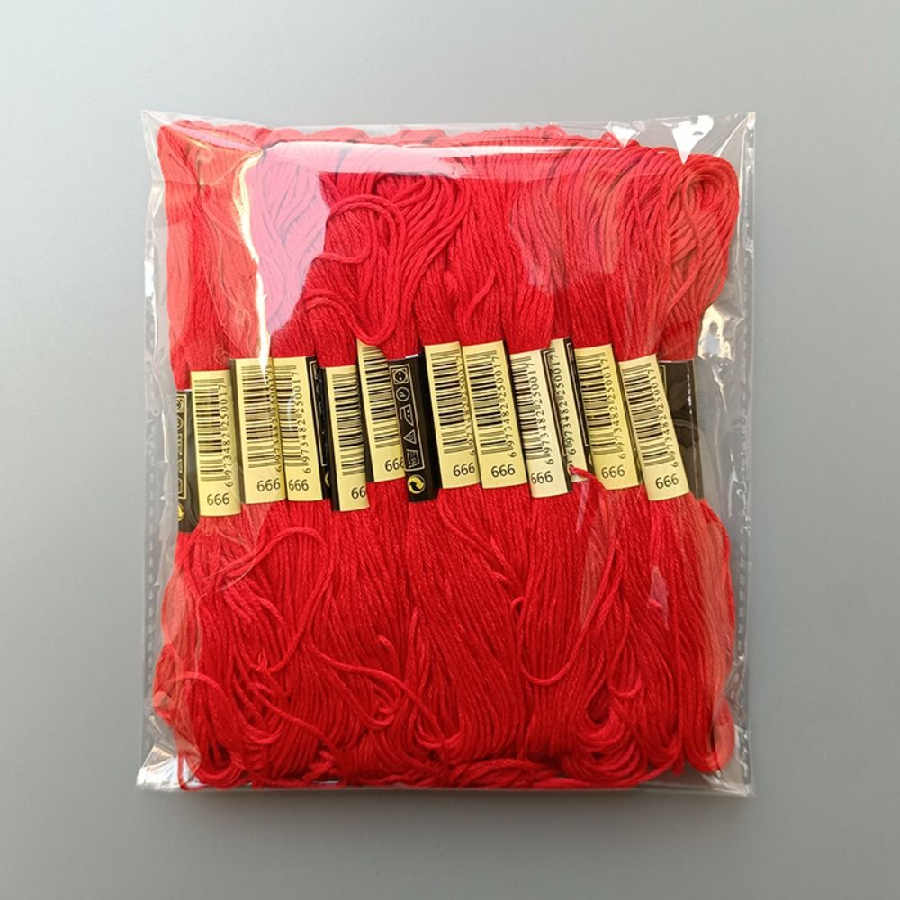 خيوط تطريز قطنية متقاطعة ، أسل - مراجعة Embroidery Floss Thread وسعره