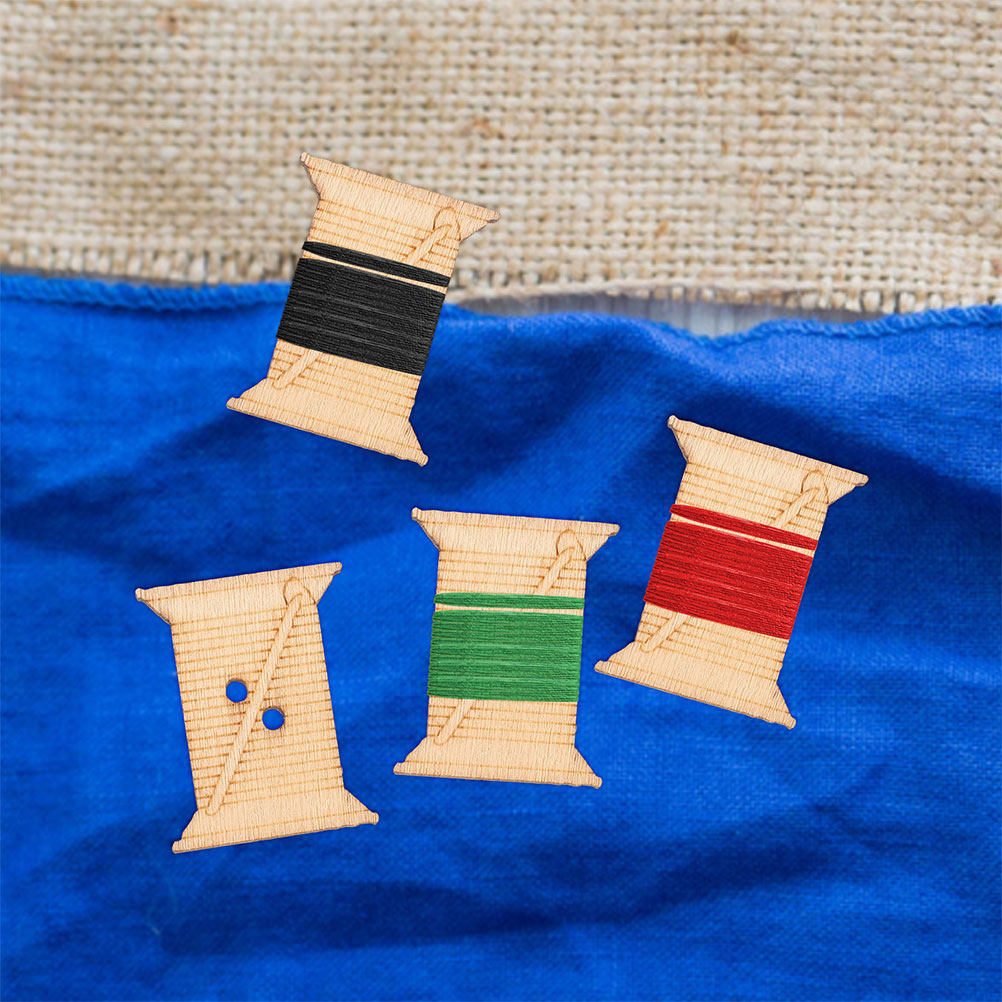 100 قطعة من بكرات خشبية لخيوط  - مراجعة Embroidery Floss Thread وسعره