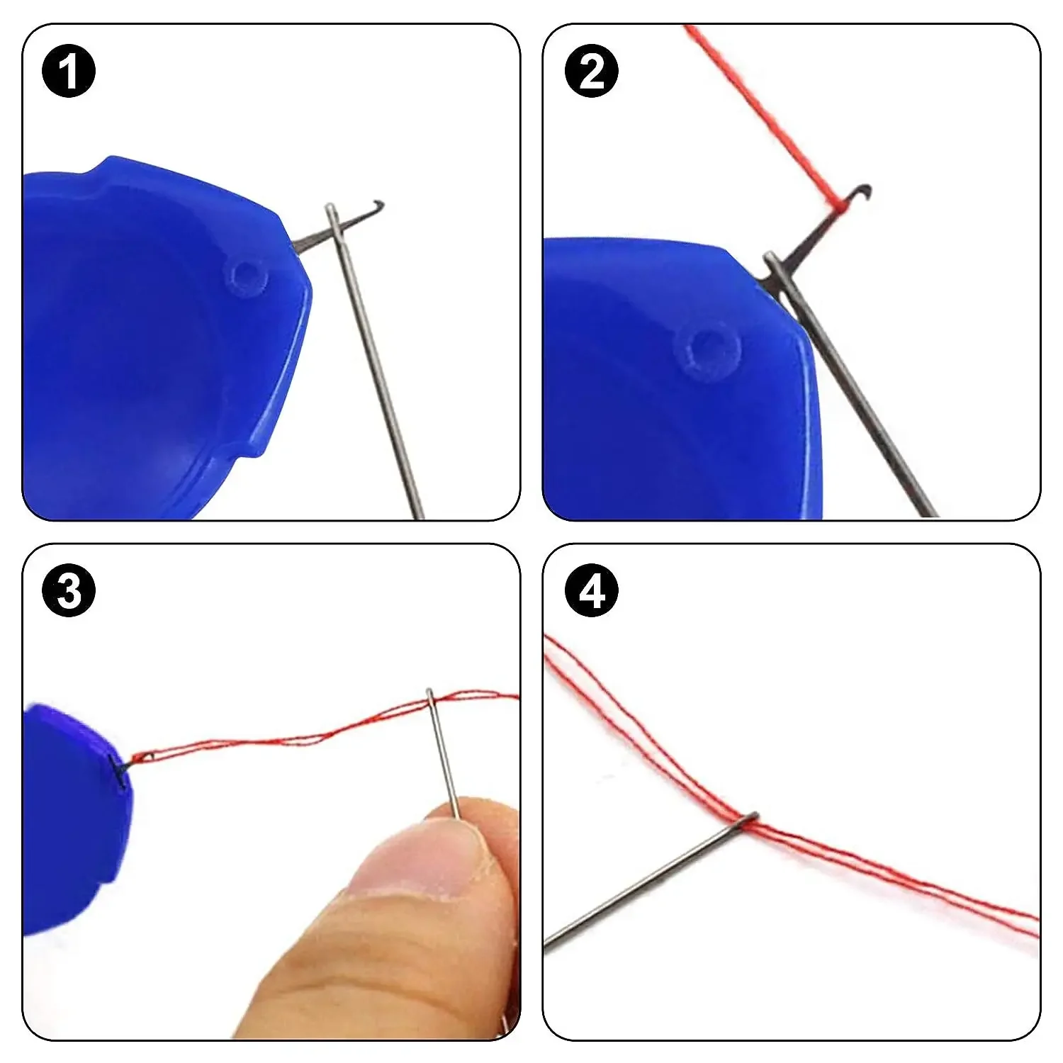مجموعة خيط إبرة مكونة من 6 قطع - مراجعة Needle Threader Tool وسعره