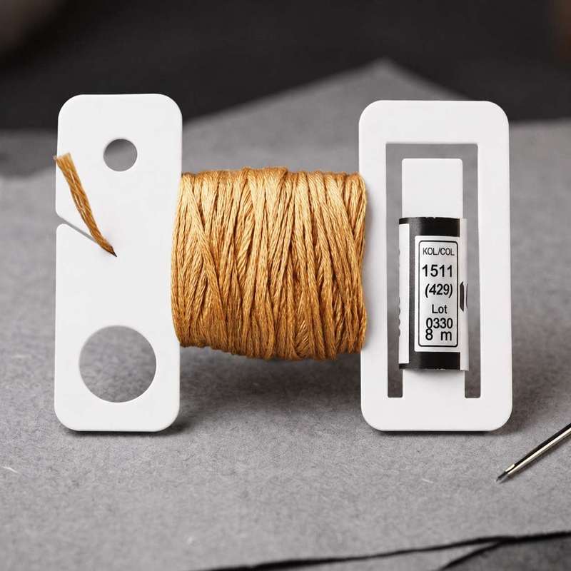 حامل تخزين خيوط التطريز مع فتح - مراجعة Sewing Label وسعره