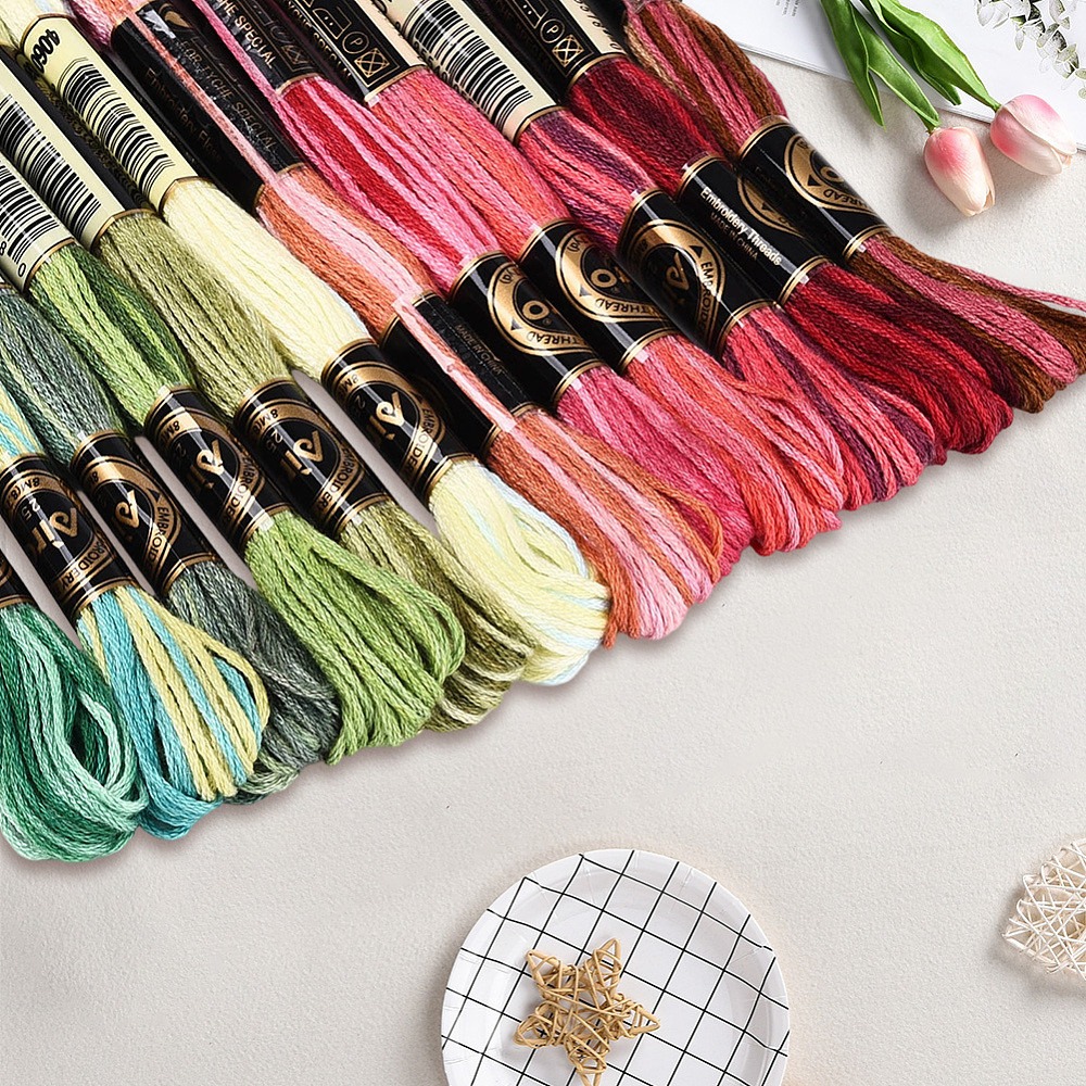 خيط تطريز بطول 105 ياردة، 6 طب - مراجعة Embroidery Floss Thread وسعره