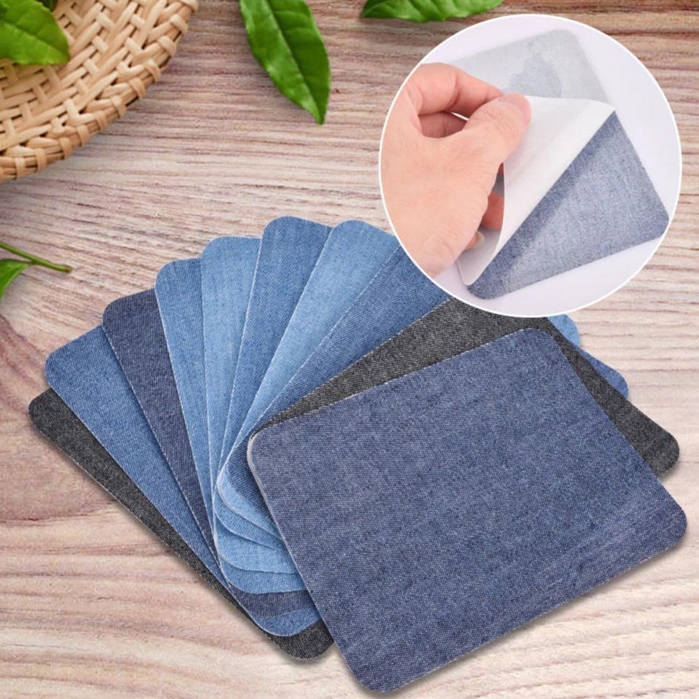 20 قطعة قطع الدنيم قطعة الحديد - مراجعة Velcro Sew On وسعره