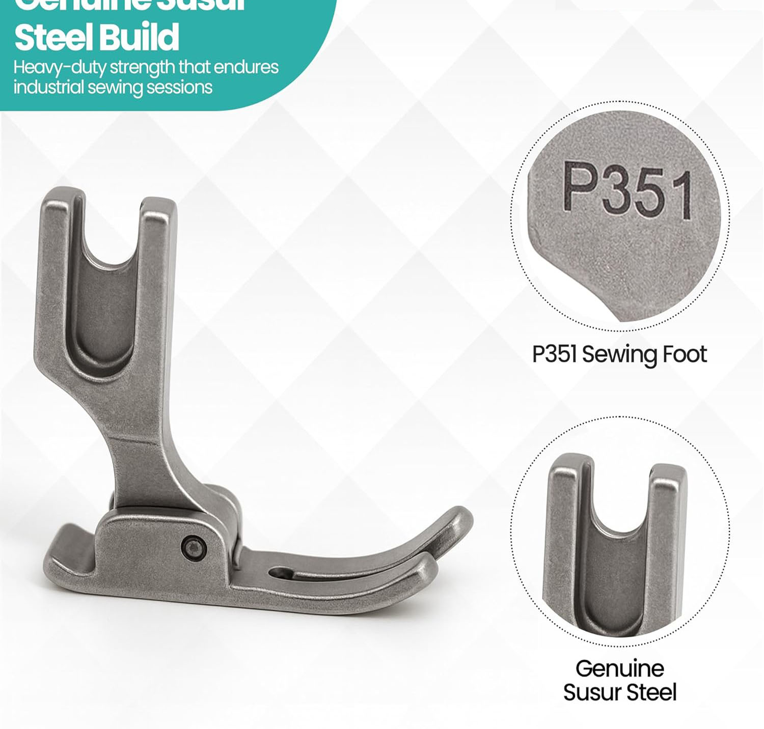 قدم ضاغطة قياسية P351 لماكينات - مراجعة Sewing Factory وسعره